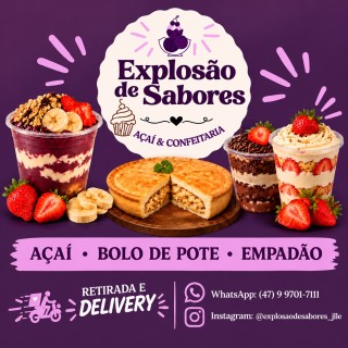 explosão de sabores